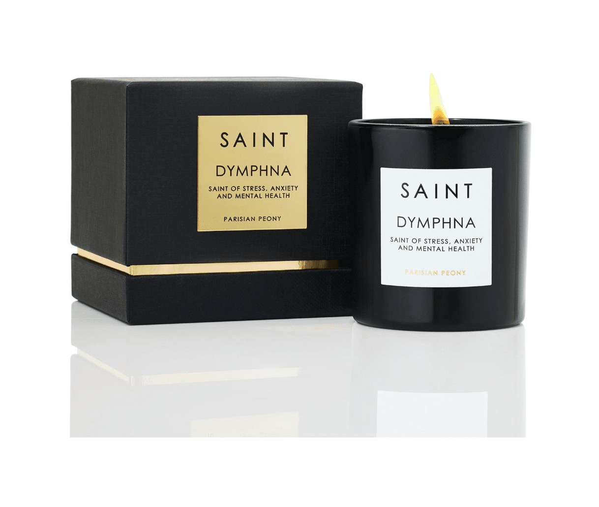 Saint Dympha Candle - Veranda Cafe & Mercantile