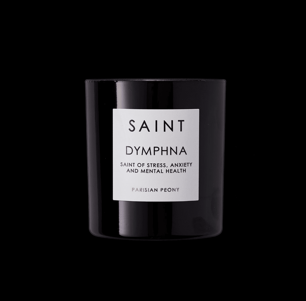 Saint Dympha Candle - Veranda Cafe & Mercantile