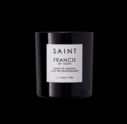 Saint Francis of Assisi Candle - Veranda Cafe & Mercantile
