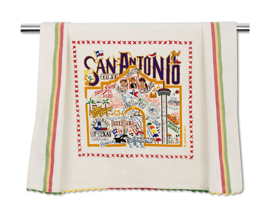San Antonio Dish Towel - Veranda Cafe & Mercantile