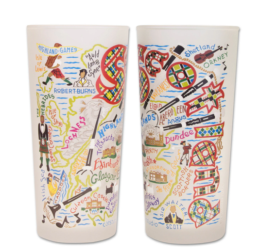 Scotland Drinking Glass Set - Veranda Cafe & Mercantile