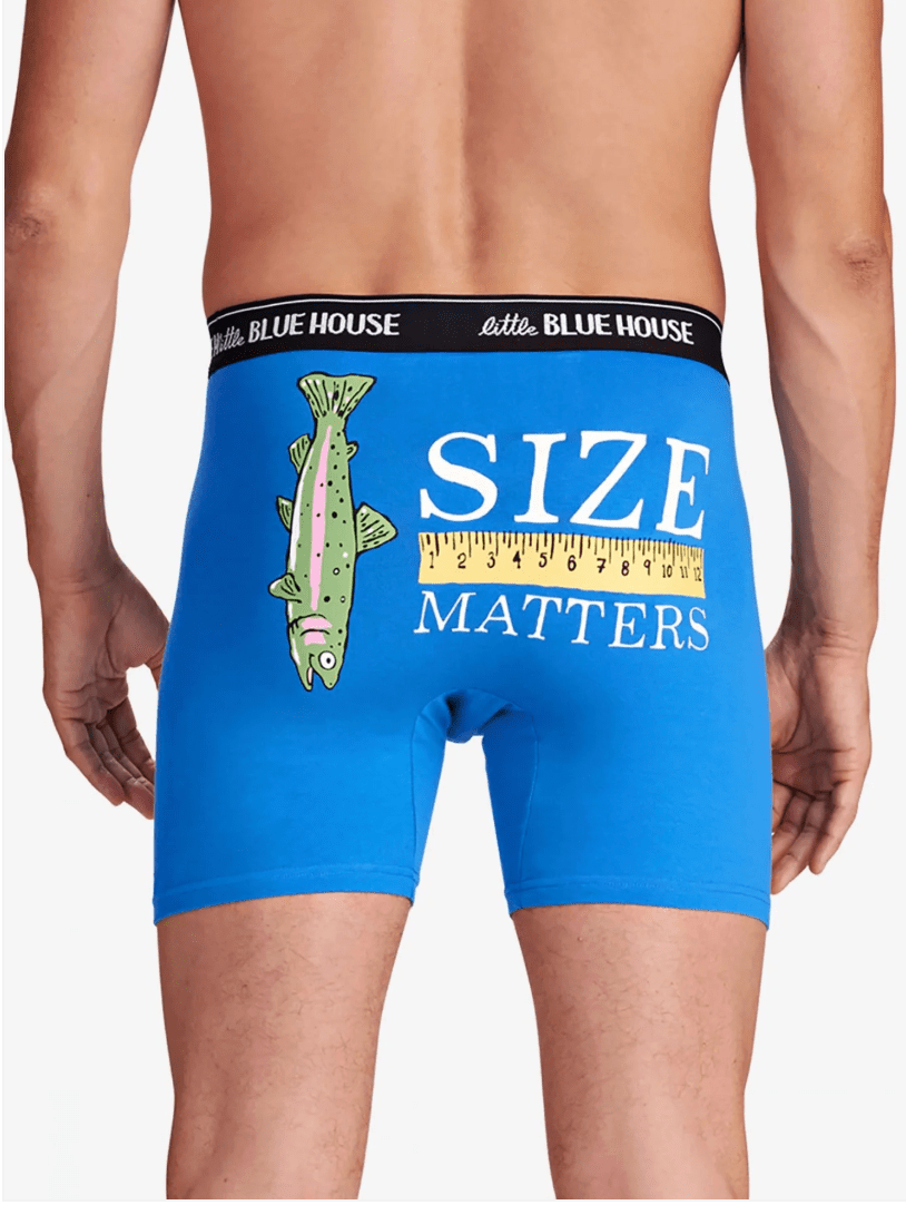 Size Matters Men's Boxer Briefs - Veranda Cafe & Mercantile