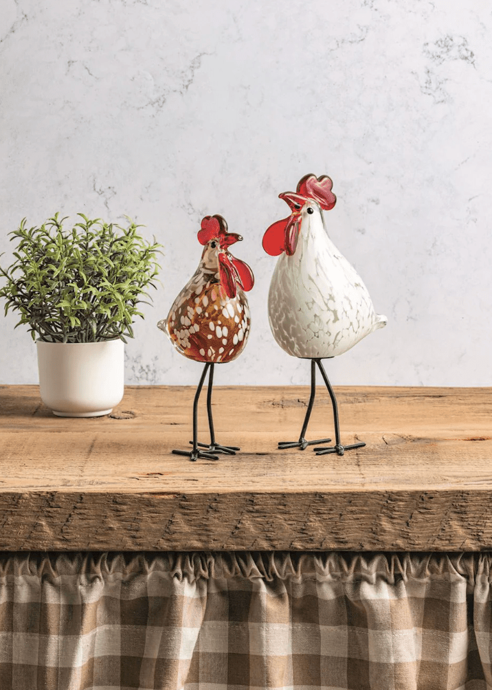 Small Glass Chicken - Veranda Cafe & Mercantile