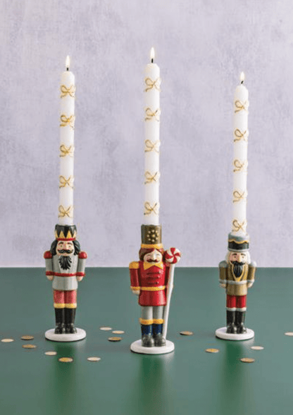 Small Nutcracker Taper Holder - Veranda Cafe & Mercantile