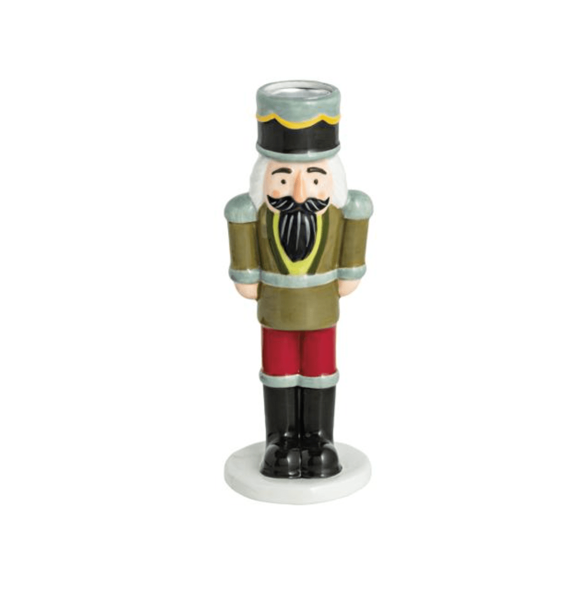 Small Nutcracker Taper Holder - Veranda Cafe & Mercantile