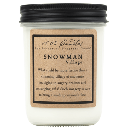 Snowman Village Soy Candle - Veranda Cafe & Mercantile