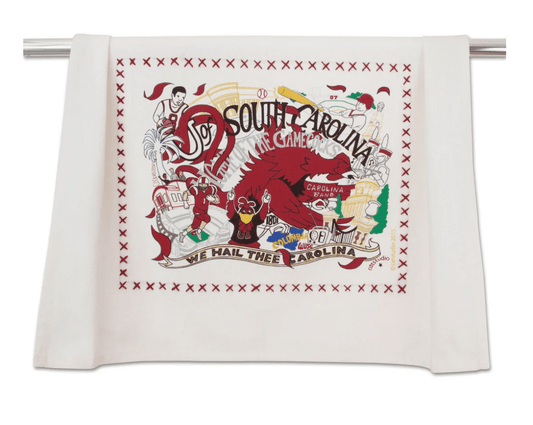 South Carolina, University of Dish Towel - Veranda Cafe & Mercantile