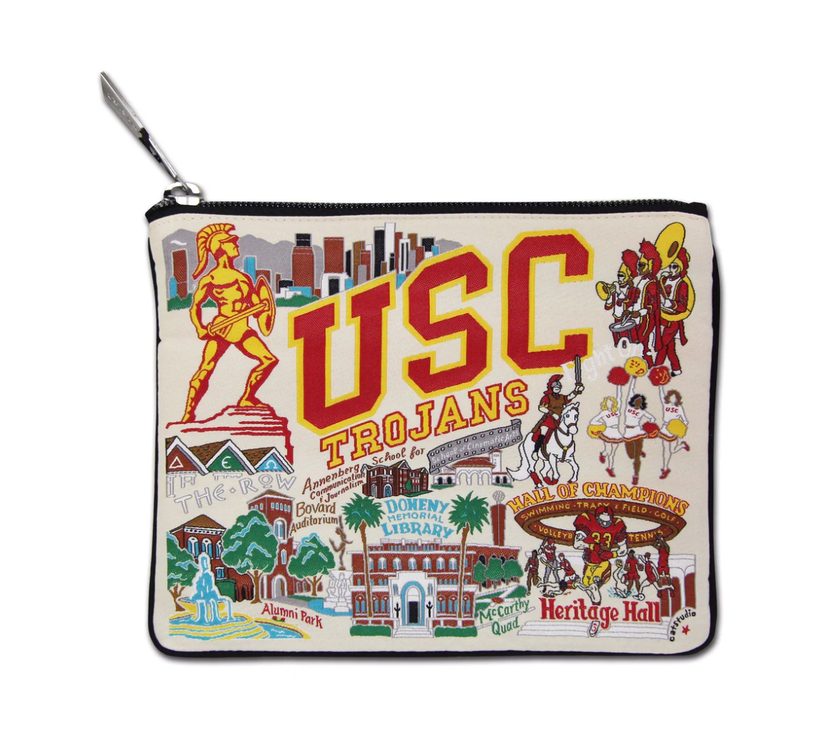 Southern California, University of (USC) Zip Pouch - Veranda Cafe & Mercantile