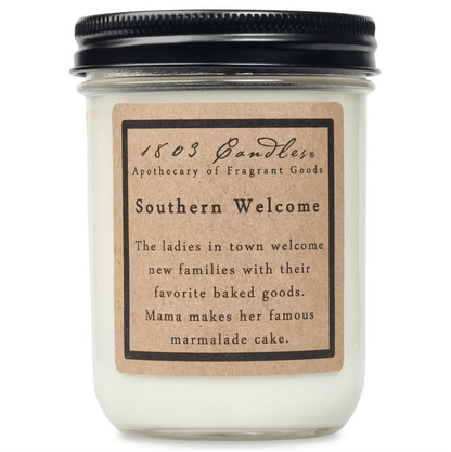 Southern Welcome Soy Candle - Veranda Cafe & Mercantile