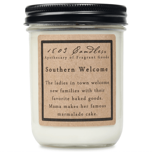 Southern Welcome Soy Candle - Veranda Cafe & Mercantile
