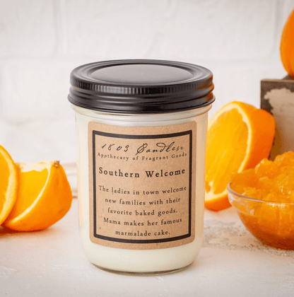 Southern Welcome Soy Candle - Veranda Cafe & Mercantile