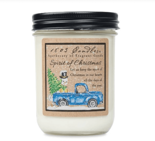 Spirit of Christmas Candle - Veranda Cafe & Mercantile