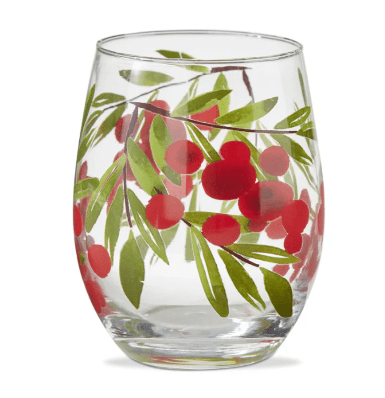 Sprig Stemless Wine Glass - Veranda Cafe & Mercantile