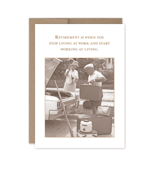 Start Working At Living Retirement Card SM682 - Veranda Cafe & Mercantile