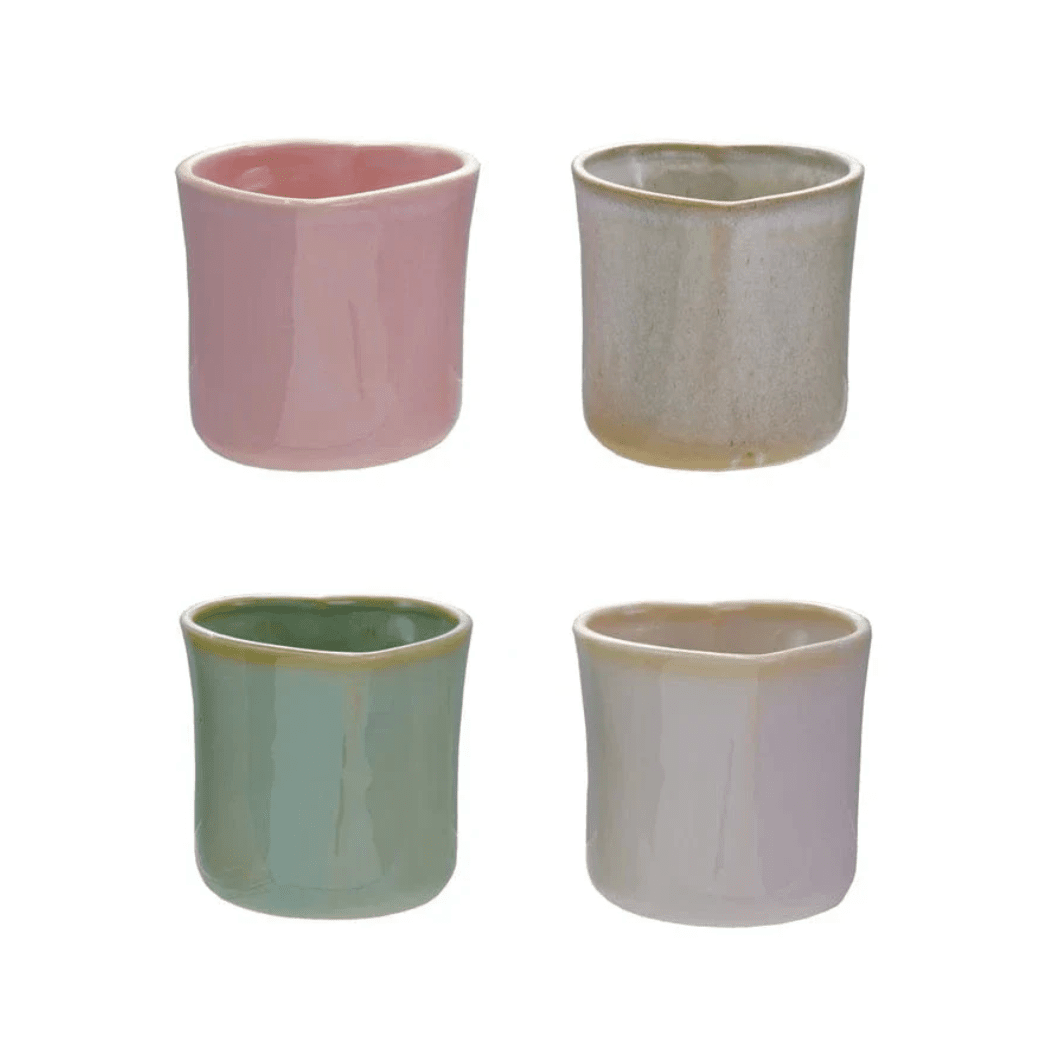 Stoneware Handle - less Mug - Veranda Cafe & Mercantile