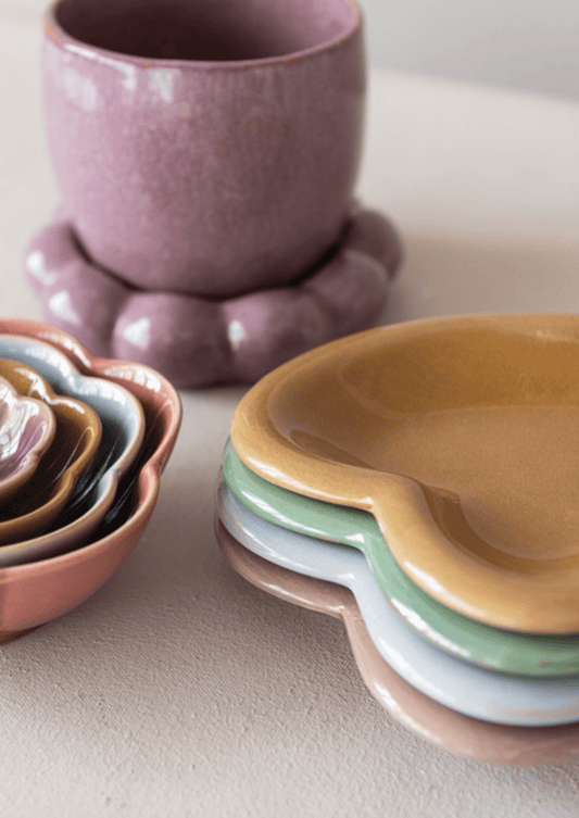 Stoneware Heart Dish - Veranda Cafe & Mercantile