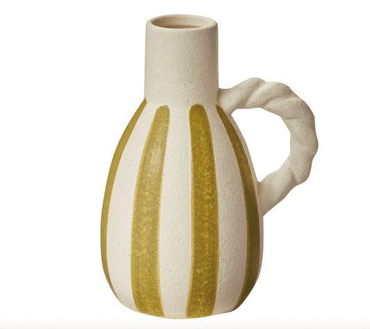 Stripe Vase Small - Veranda Cafe & Mercantile