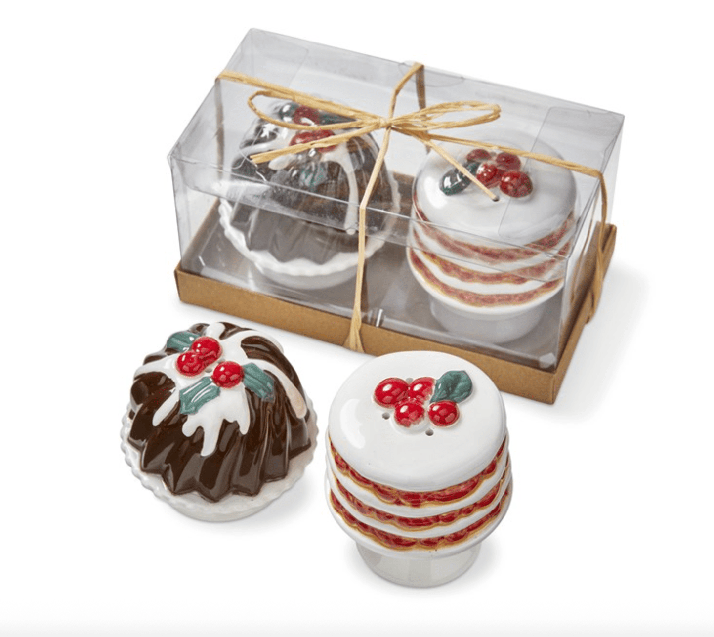 Sugar Plum Cakes Salt & Pepper Set Of 2 - Veranda Cafe & Mercantile