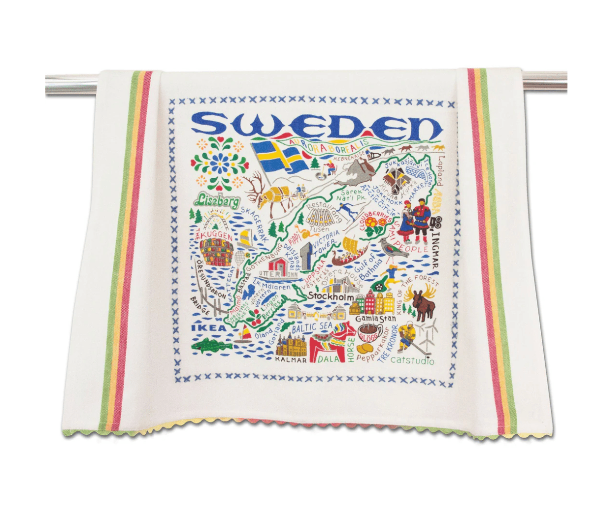 Sweden Dish Towel - Veranda Cafe & Mercantile