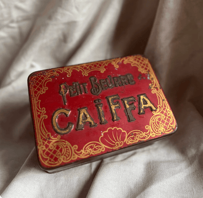 Swiss Vintage Petit Beurre Metal Tin - Veranda Cafe & Mercantile