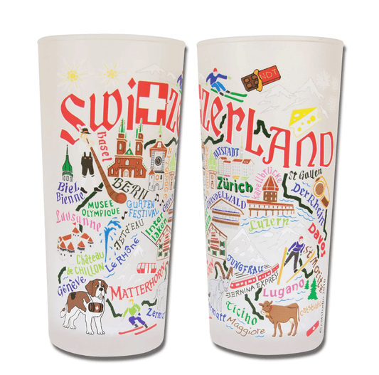 Switzerland Drinking Glass Set - Veranda Cafe & Mercantile