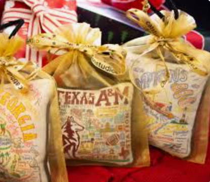 Texas A & M University Mini Pillow - Veranda Cafe & Mercantile
