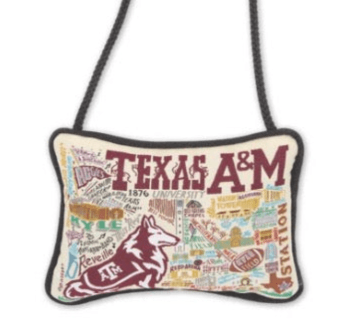 Texas A & M University Mini Pillow - Veranda Cafe & Mercantile
