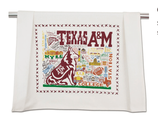 Texas A&M University Dish Towel - Veranda Cafe & Mercantile