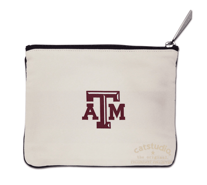 Texas A&M University Zip Pouch - Veranda Cafe & Mercantile