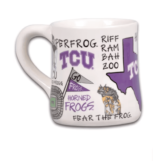 Texas Christian University Icon Mug - Veranda Cafe & Mercantile