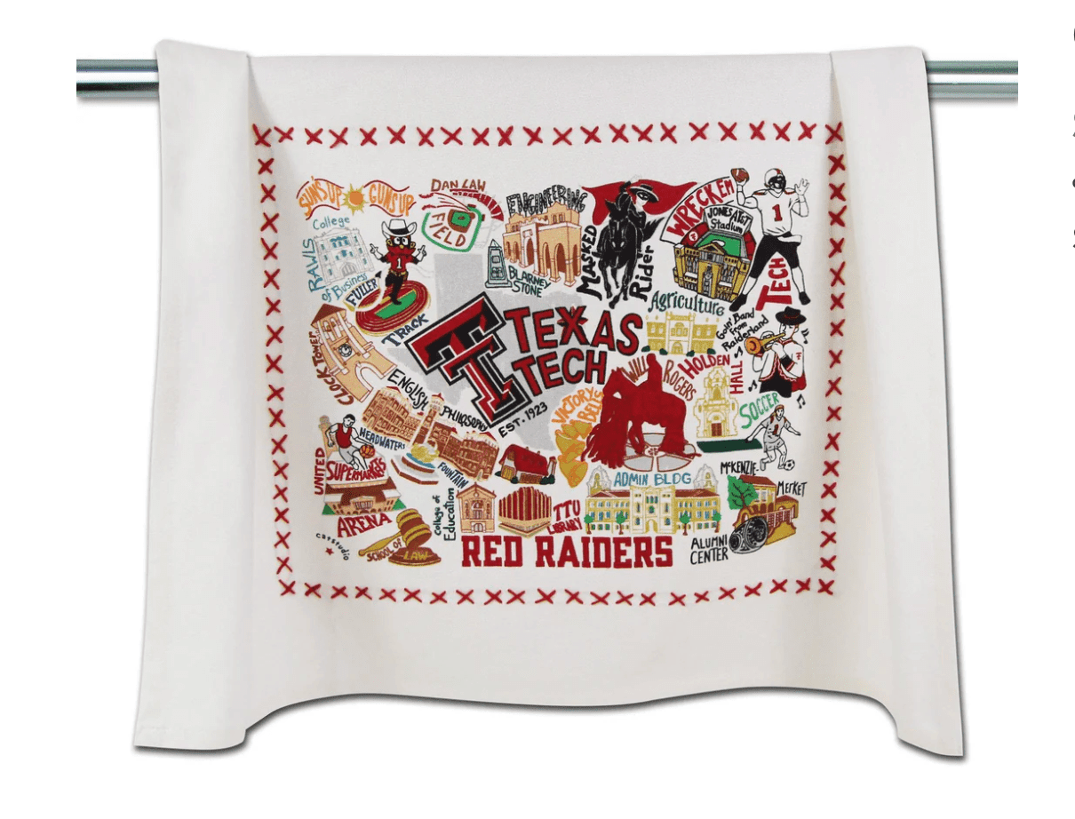 Texas Tech University Dish Towel - Veranda Cafe & Mercantile