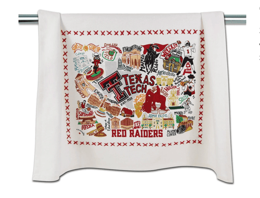 Texas Tech University Dish Towel - Veranda Cafe & Mercantile