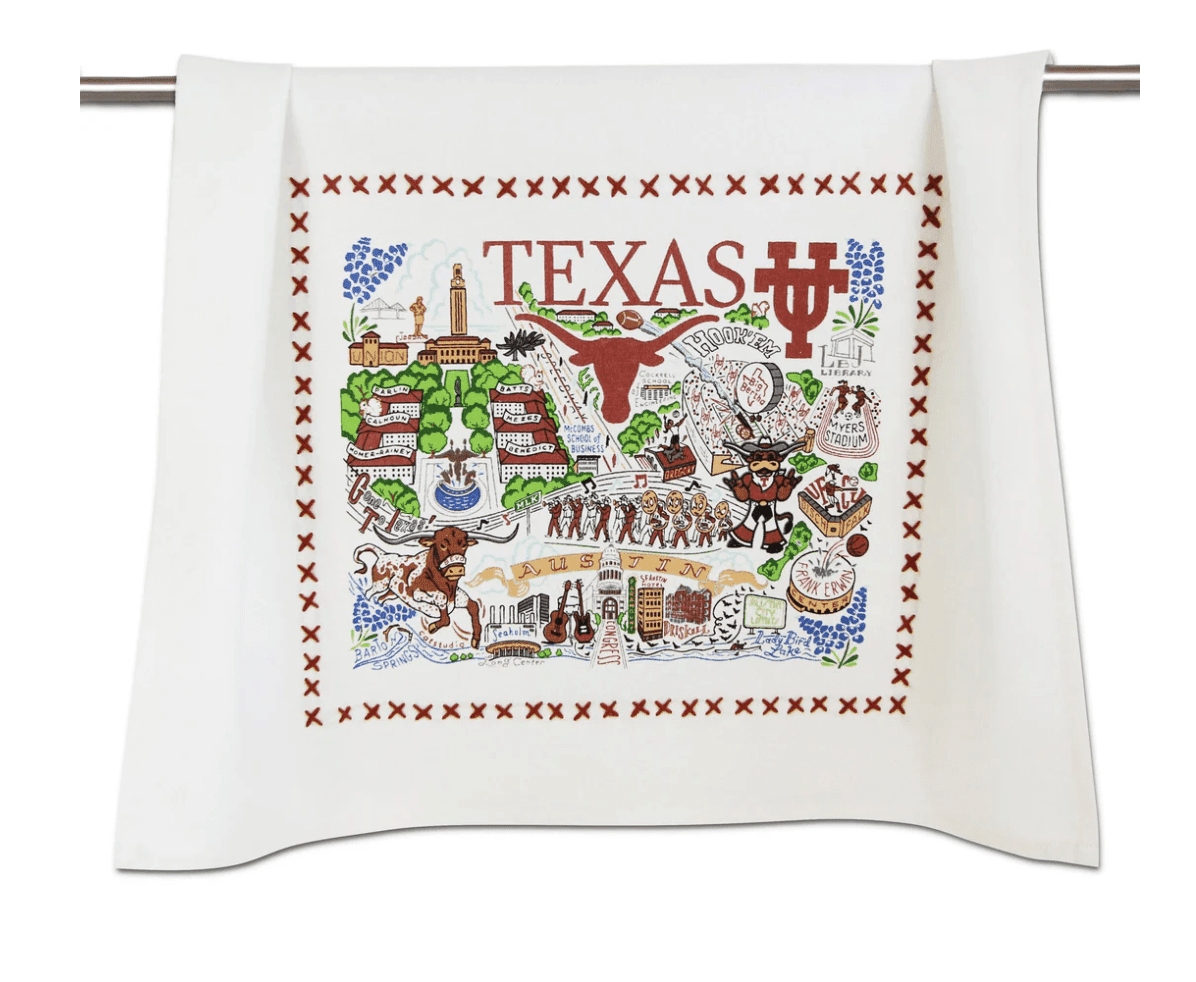 Texas, University of Dish Towel - Veranda Cafe & Mercantile