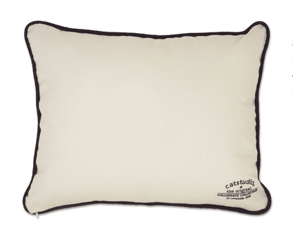 Texas, University of Embroidered Pillow - Veranda Cafe & Mercantile