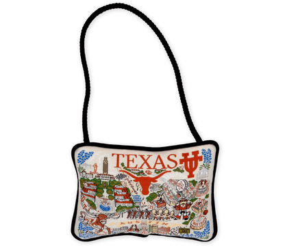 Texas, University of Mini Pillow - Veranda Cafe & Mercantile