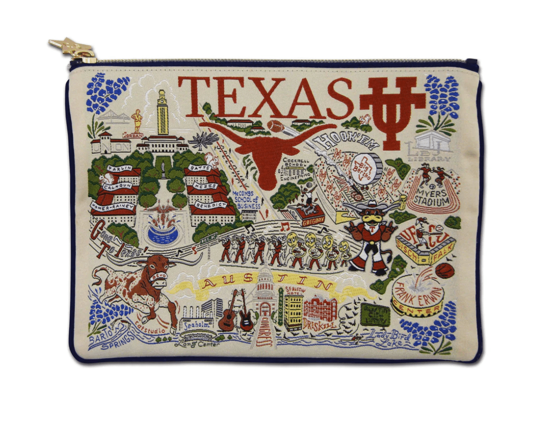 Texas, University of Zip Pouch - Veranda Cafe & Mercantile