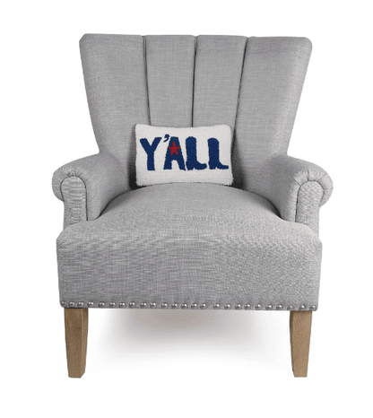 Texas Y'All Boots Hook Pillow - Veranda Cafe & Mercantile