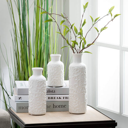 Textured Bottle Vase - Veranda Cafe & Mercantile