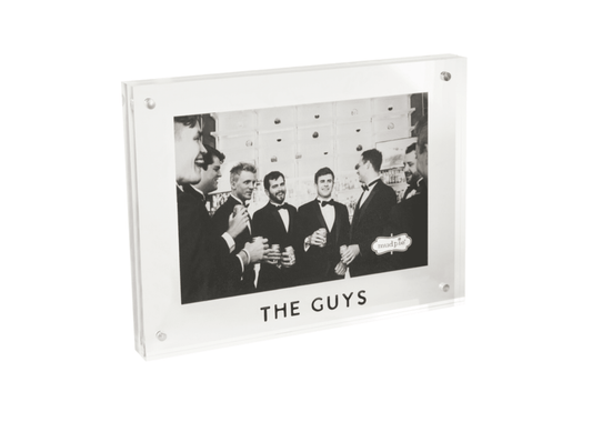 The Guys Acrylic Frame - Veranda Cafe & Mercantile