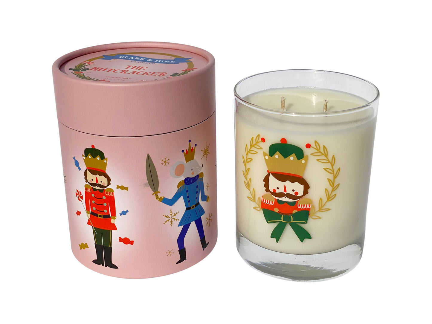 The Nutcracker 11oz Soy Holiday Candle - Warm Gingerbread - Veranda Cafe & Mercantile