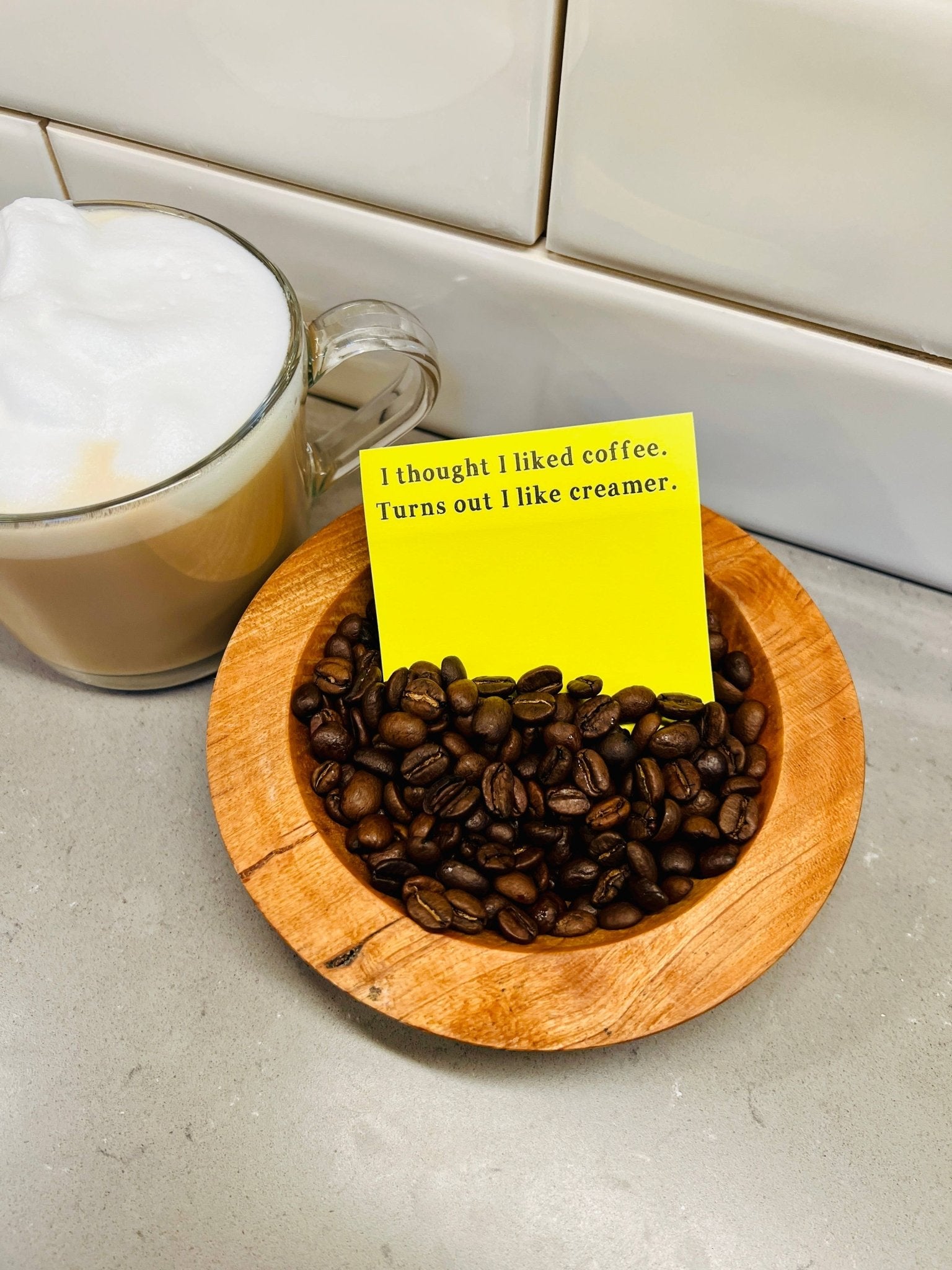 Thought I liked coffee Little Notes - Veranda Cafe & Mercantile