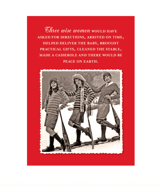 Three Wise Women Holiday Card - Veranda Cafe & Mercantile