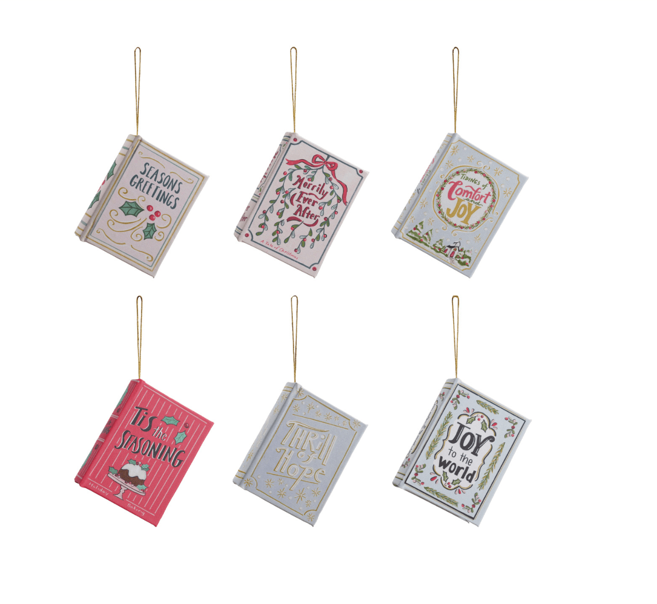 Tiny Tales Holiday Book Ornament - Veranda Cafe & Mercantile