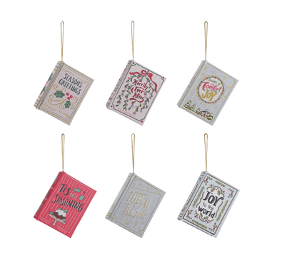 Tiny Tales Holiday Book Ornament - Veranda Cafe & Mercantile