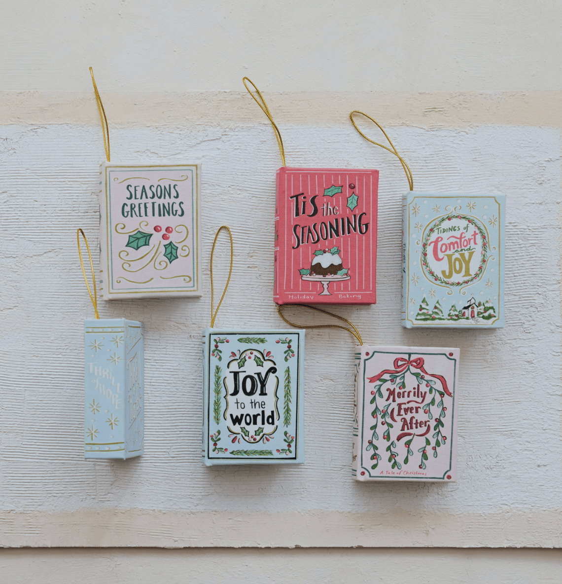 Tiny Tales Holiday Book Ornament - Veranda Cafe & Mercantile