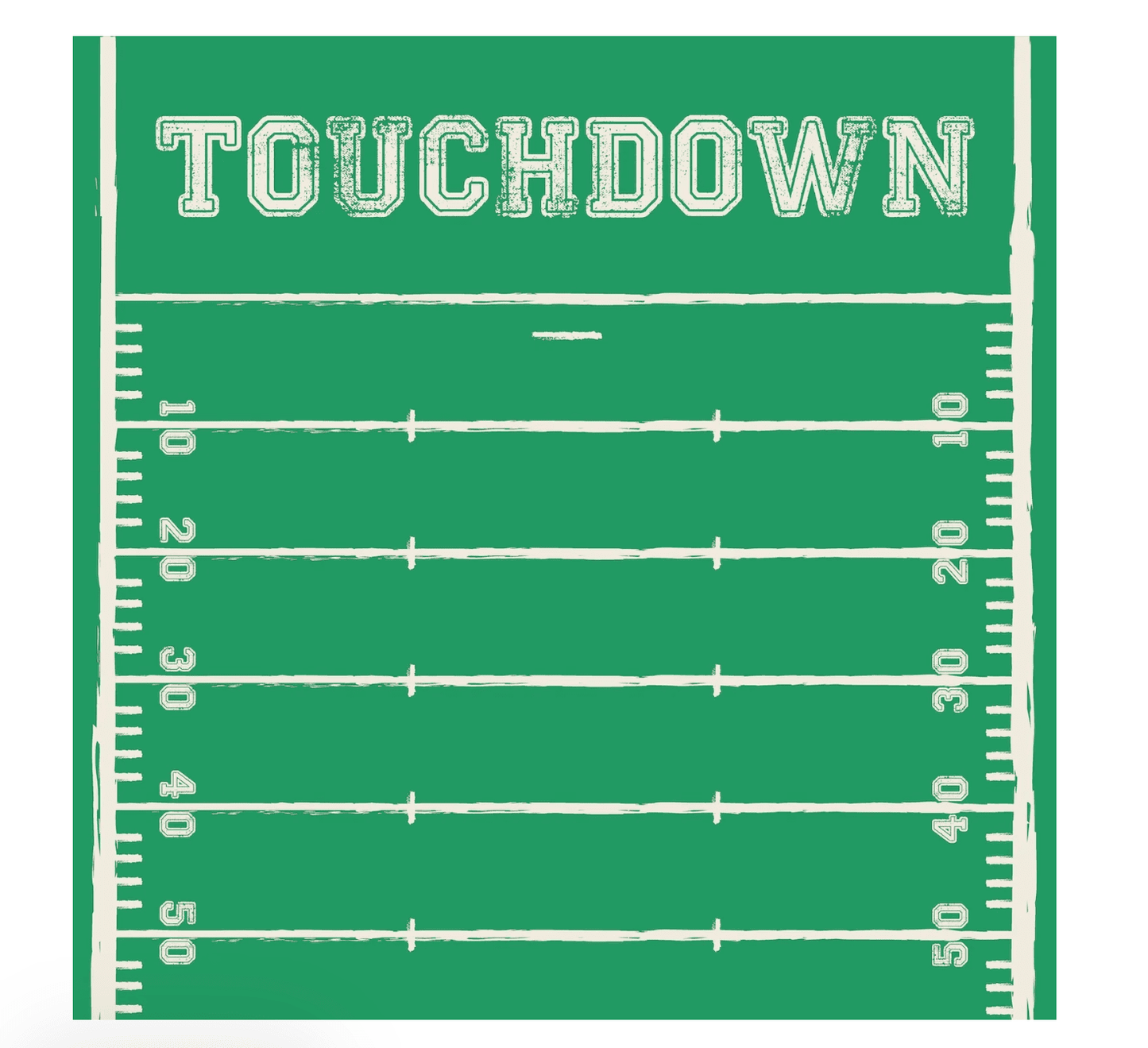 Touchdown Cocktail Napkin - Veranda Cafe & Mercantile