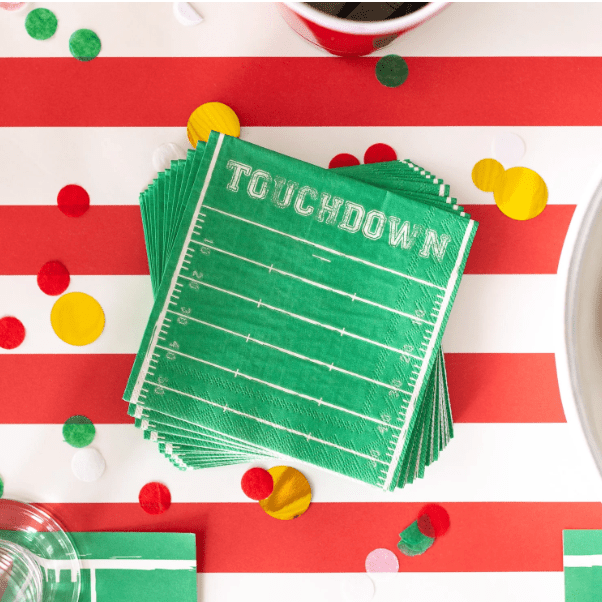Touchdown Cocktail Napkin - Veranda Cafe & Mercantile