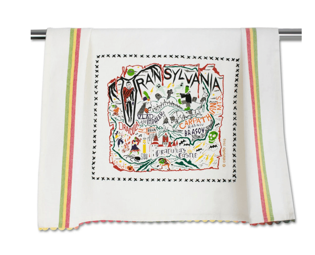 Transylvania Dish Towel - Veranda Cafe & Mercantile