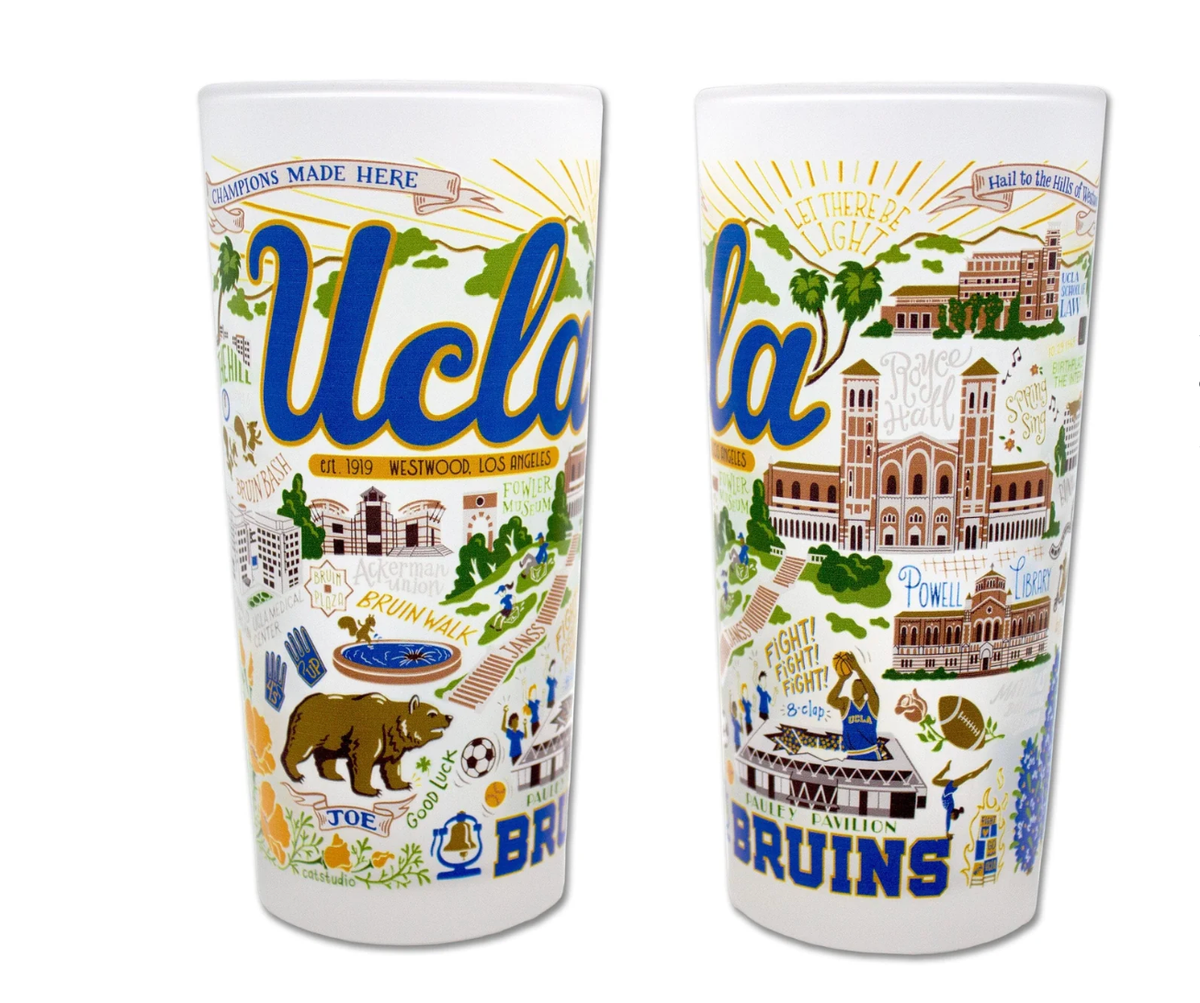 UCLA - University of California Los Angeles Drinking Glass Set - Veranda Mercantile