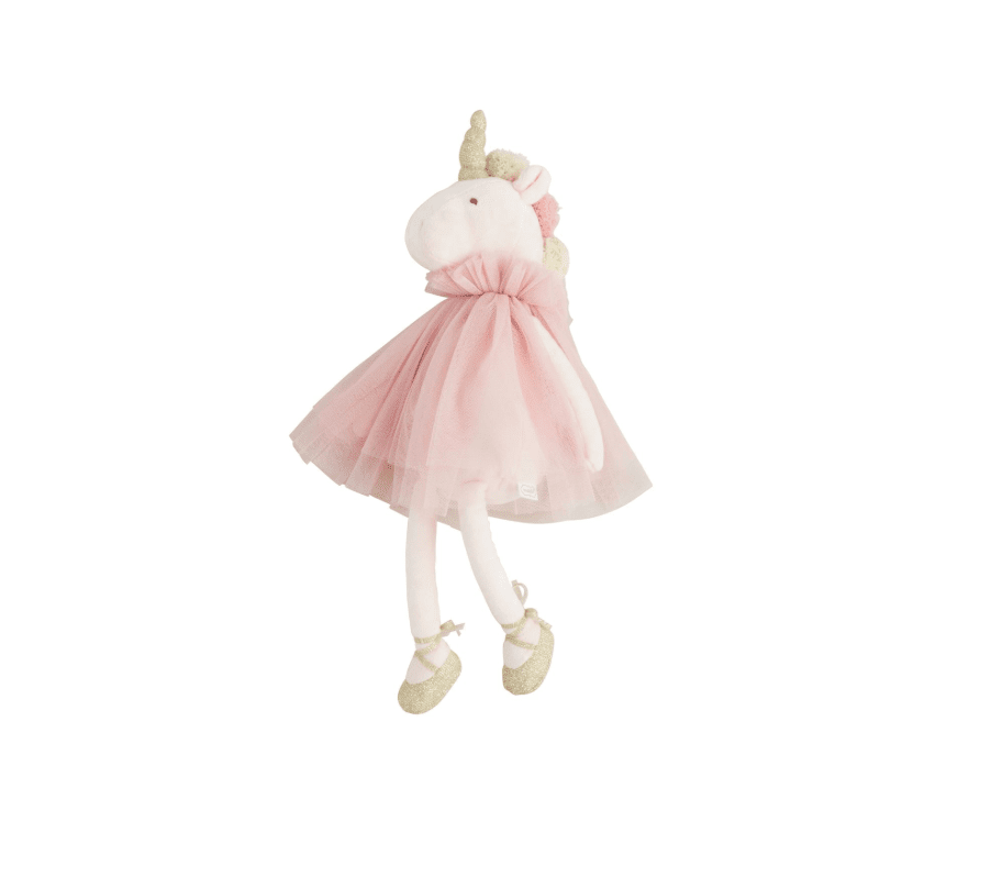 Unicorn Velvet Princess Plush - Veranda Cafe & Mercantile